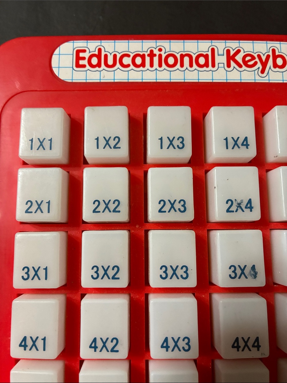 Educational Keyboard Multiplication (screen free) - Picture 7 of 9